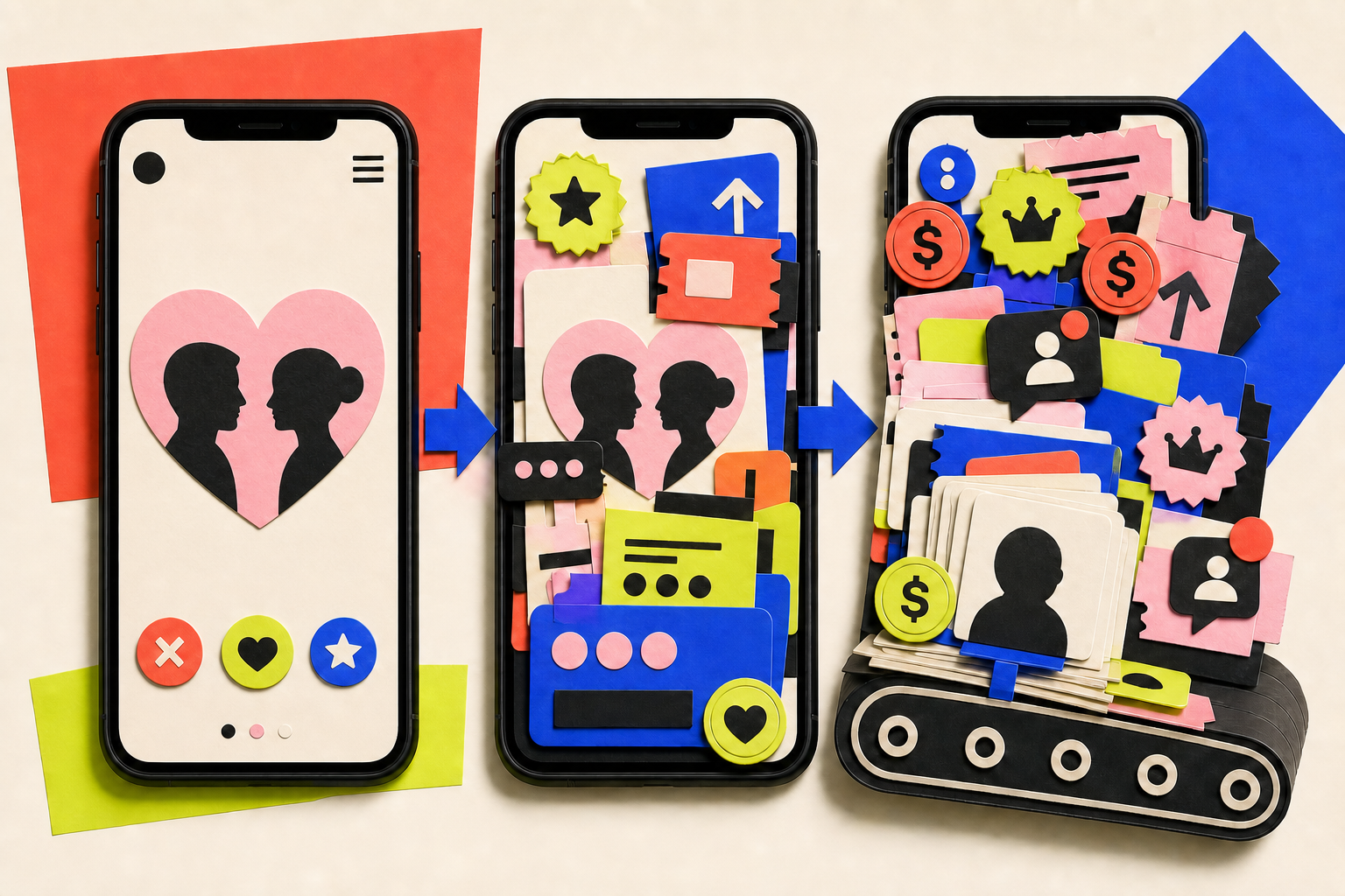 Dating app interfaces becoming buried under subscriptions, boosts and paywalls